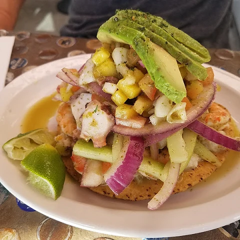 Tostada De Camaron